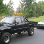 1985-toyota-pickup-back-to-the-future-tribute-truck-front-three-quarter