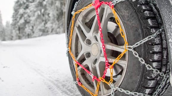 Dudas: ¿en qué ruedas deben ir colocadas las cadenas para la nieve?