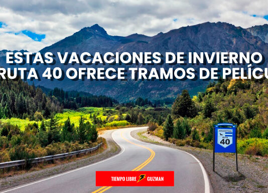 Estas vacaciones de invierno la ruta 40 ofrece tramos de película
